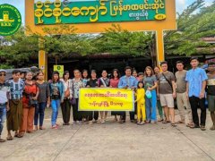 ခိုင်ခိုင်ကျော် မြန်မာထမင်းဆိုင်များမိသားစုမှ (ကာလဒါန)အလှူအဖြစ်ဧည့်ခံကျွေးမွေးခဲ့သောမှတ်တမ်းများ