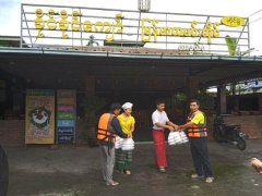 ခိုင်ခိုင်ကျော် (မြစ်ကြီးနားဆိုင်ခွဲ) ရေဘေးအလှူ (၃၊၇၊၂၀၂၄)