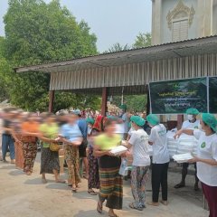 (၄၊၄၊၂၀၂၅)ရက်နေ့၊(၁၁:၃၀)နာရီ စစ်ကိုင်း ချက်ပြုတ်လှူဒါန်းခဲ့မှုမှတ်တမ်းများ၊