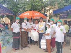 5.4.2025 ရက်နေ့ စစ်ကိုင်းမြို့  လှူဒါန်းမှု မှတ်တမ်းများ 
